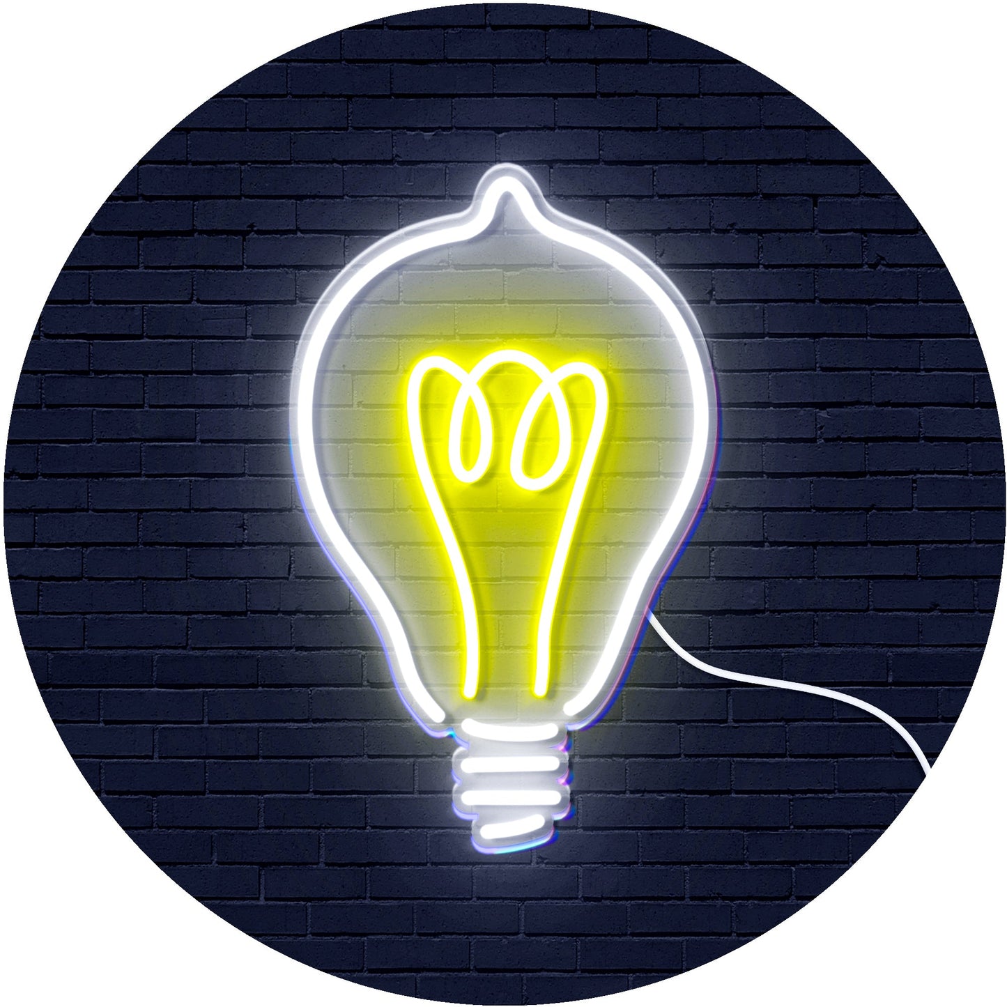 Light Blub Ultra-Bright LED Neon Sign fnu0230