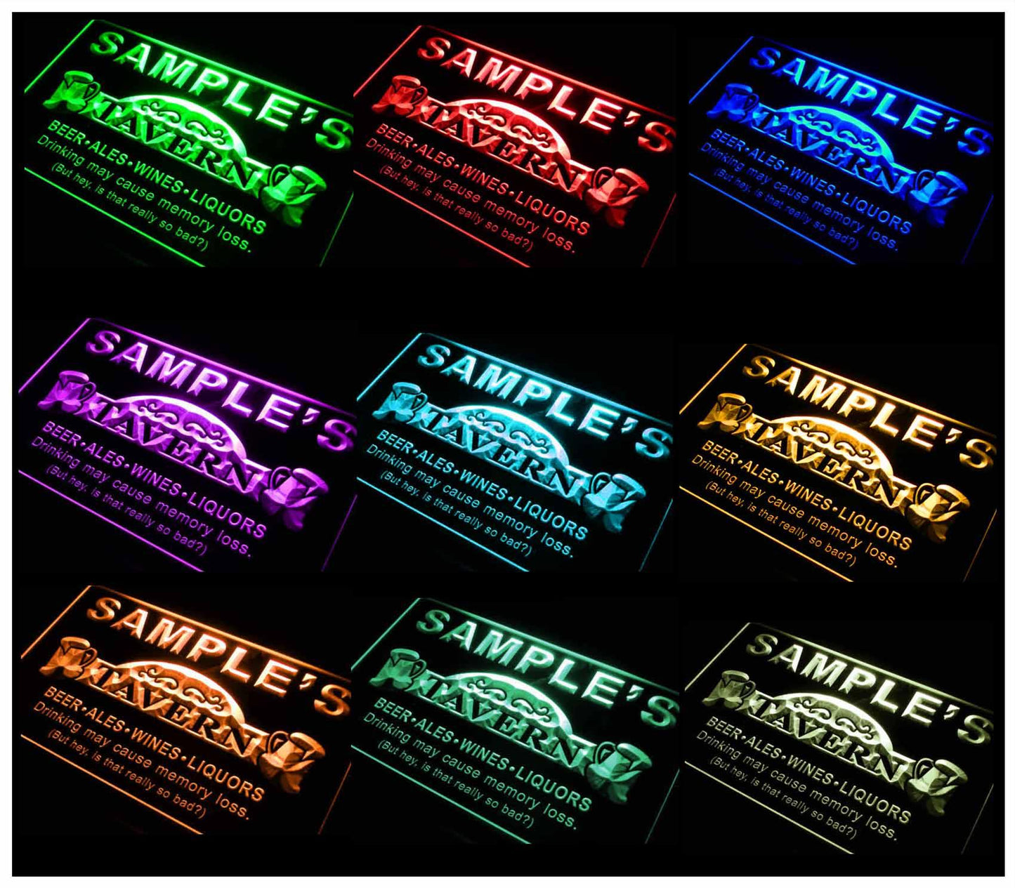 Personalized Tavern Man Cave Bar Beer Neon Light LED Neon Sign st4-px-tm