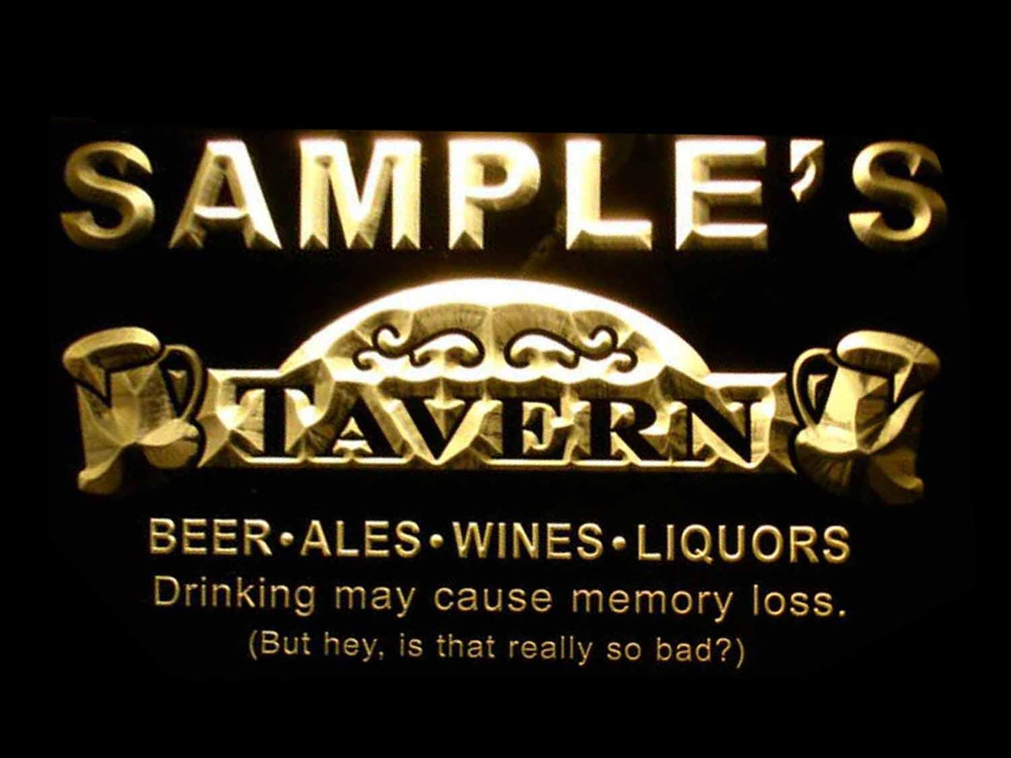 Personalized Tavern Man Cave Bar Beer Neon Light LED Neon Sign st4-px-tm