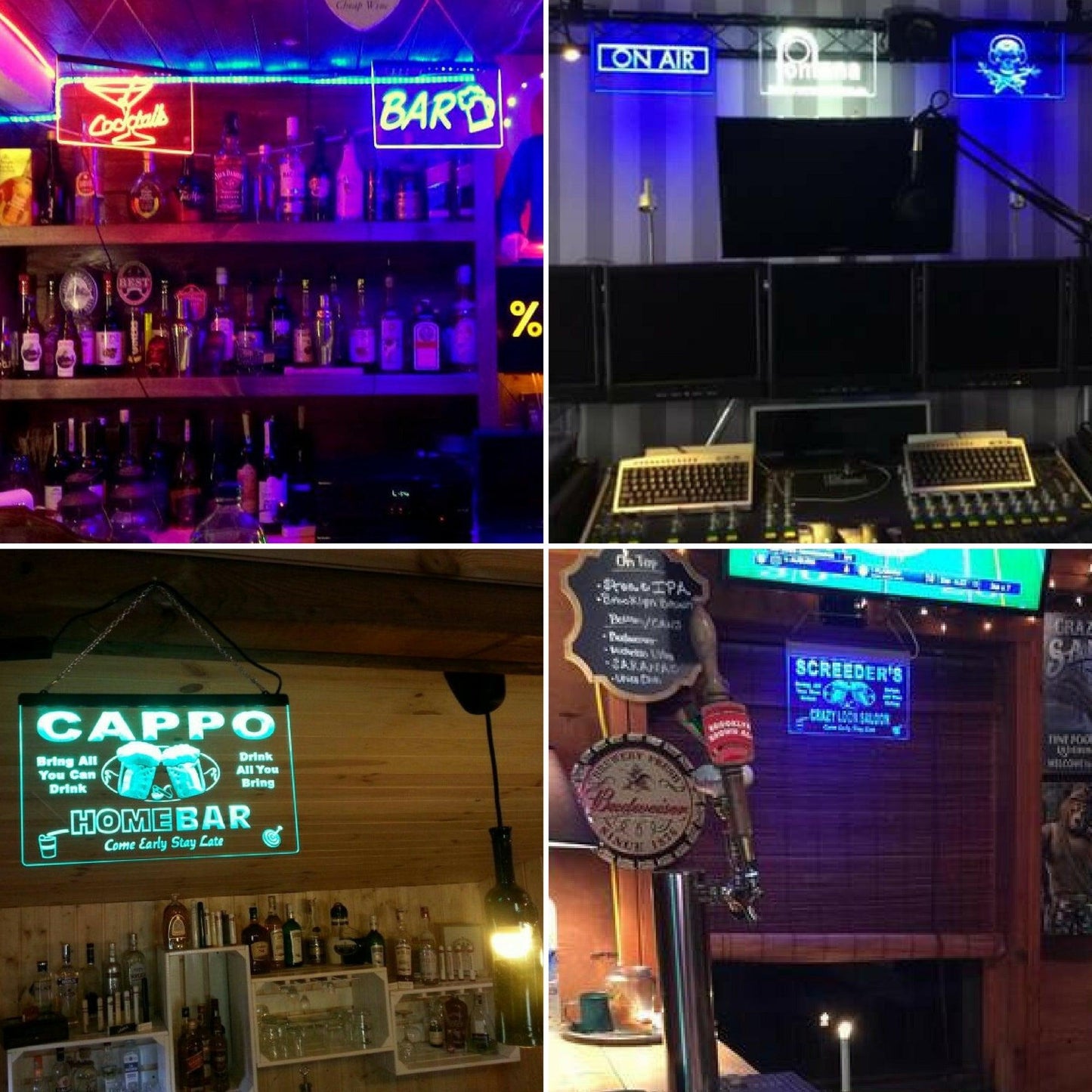 Personalized Tavern Man Cave Bar Beer Neon Light LED Neon Sign st4-px-tm