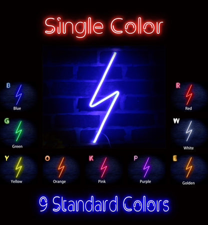 Lighting bolt Ultra-Bright LED Neon Sign fnu0001