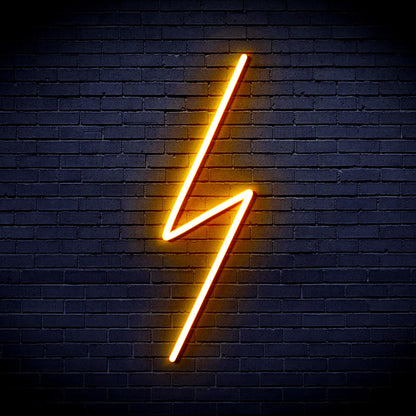 Lighting bolt Ultra-Bright LED Neon Sign fnu0001