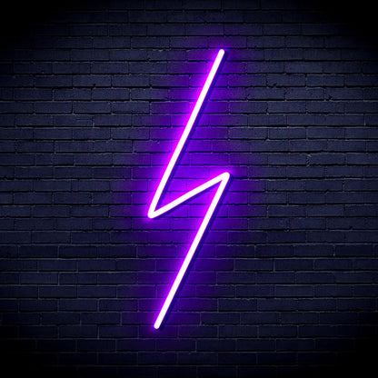 Lighting bolt Ultra-Bright LED Neon Sign fnu0001