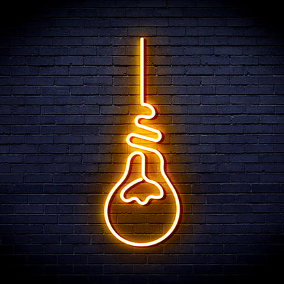 Light Bulb Ultra-Bright LED Neon Sign fnu0064