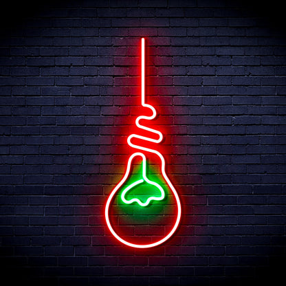 Light Bulb Ultra-Bright LED Neon Sign fnu0064