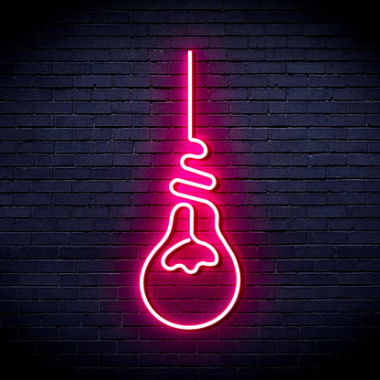Light Bulb Ultra-Bright LED Neon Sign fnu0064