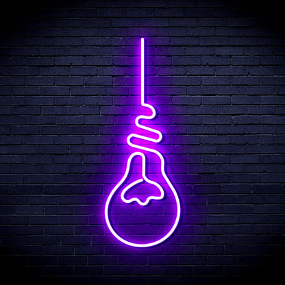 Light Bulb Ultra-Bright LED Neon Sign fnu0064