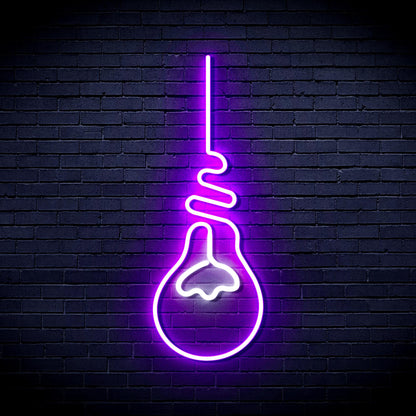 Light Bulb Ultra-Bright LED Neon Sign fnu0064