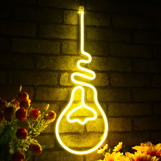Light Bulb Ultra-Bright LED Neon Sign fnu0064