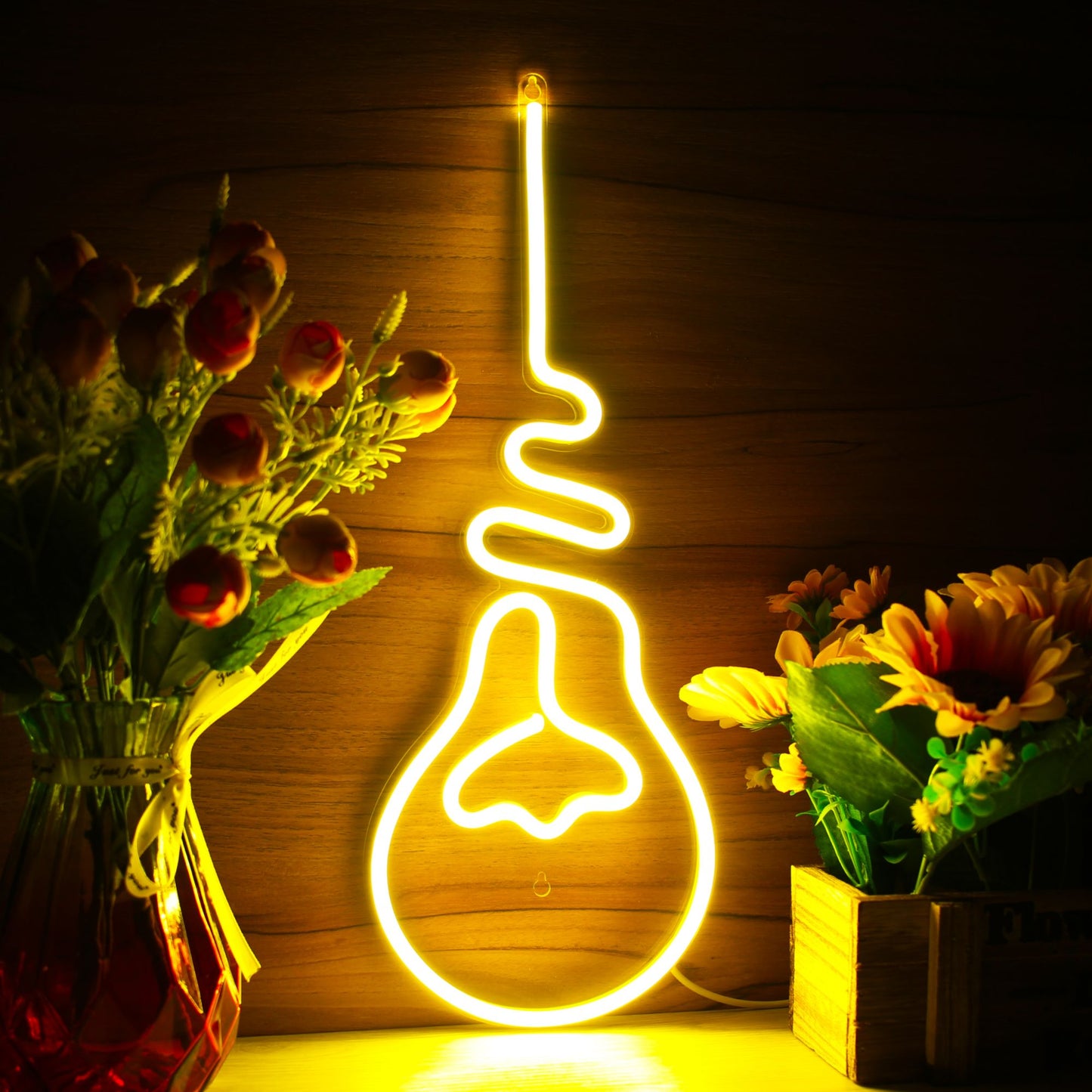 Light Bulb Ultra-Bright LED Neon Sign fnu0064