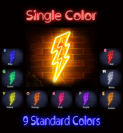 Lighting bolt Ultra-Bright LED Neon Sign fnu0206