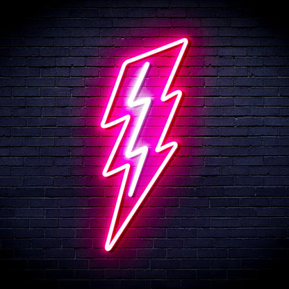 Lighting bolt Ultra-Bright LED Neon Sign fnu0206