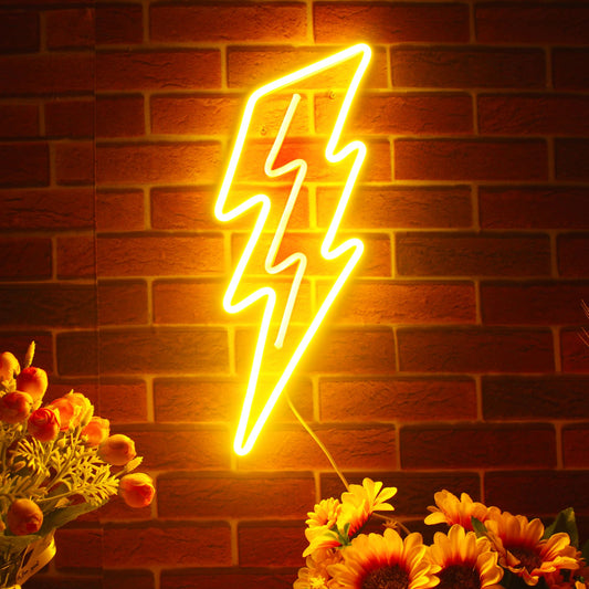Lighting bolt Ultra-Bright LED Neon Sign fnu0206
