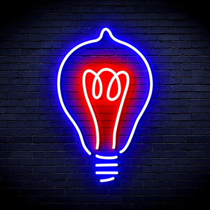 Light Blub Ultra-Bright LED Neon Sign fnu0230