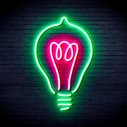 Light Blub Ultra-Bright LED Neon Sign fnu0230