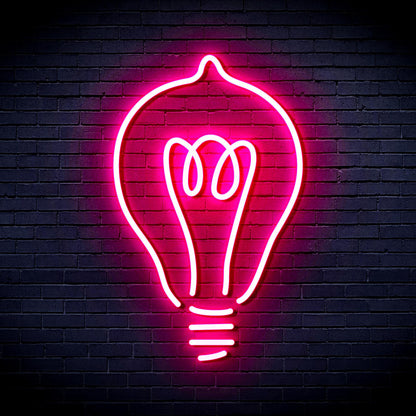 Light Blub Ultra-Bright LED Neon Sign fnu0230