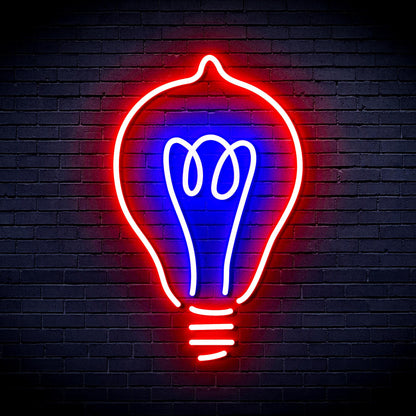 Light Blub Ultra-Bright LED Neon Sign fnu0230