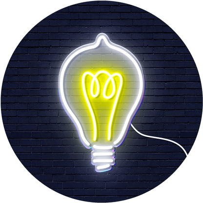 Light Blub Ultra-Bright LED Neon Sign fnu0230