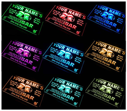 Personalized Home Bar Beer Neon Light LED Neon Sign st4-p-tm