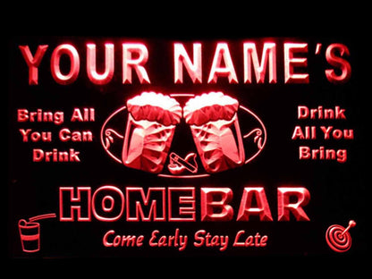 Personalized Home Bar Beer Neon Light LED Neon Sign st4-p-tm