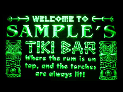 Personalized Tiki Bar Beer Neon Light LED Neon Sign st4-pm-tm