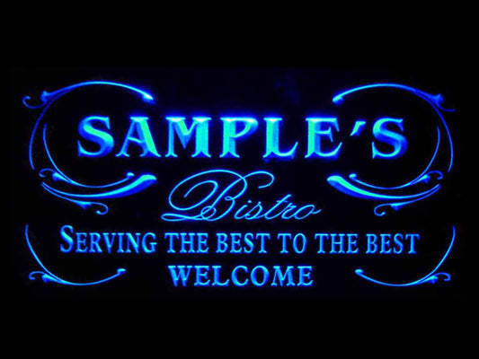 Personalized Best Bistro Custom Neon Light LED Neon Sign st4-pt-tm