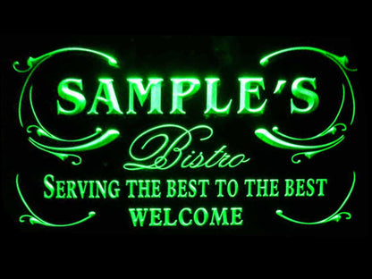 Personalized Best Bistro Custom Neon Light LED Neon Sign st4-pt-tm