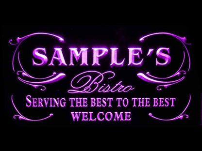 Personalized Best Bistro Custom Neon Light LED Neon Sign st4-pt-tm