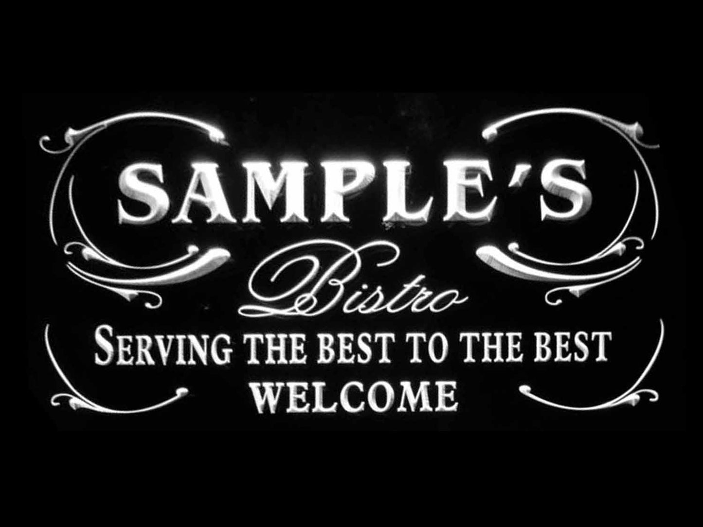Personalized Best Bistro Custom Neon Light LED Neon Sign st4-pt-tm