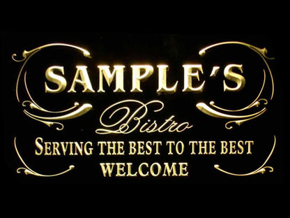 Personalized Best Bistro Custom Neon Light LED Neon Sign st4-pt-tm