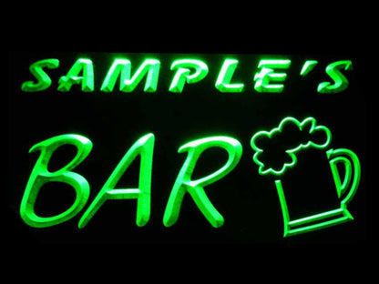 Personalized Home Brew Bar Beer Mug Glass Neon Light LED Neon Sign st4-pv-tm
