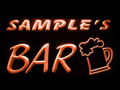 Personalized Home Brew Bar Beer Mug Glass Neon Light LED Neon Sign st4-pv-tm