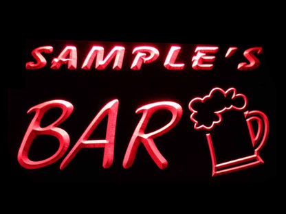 Personalized Home Brew Bar Beer Mug Glass Neon Light LED Neon Sign st4-pv-tm