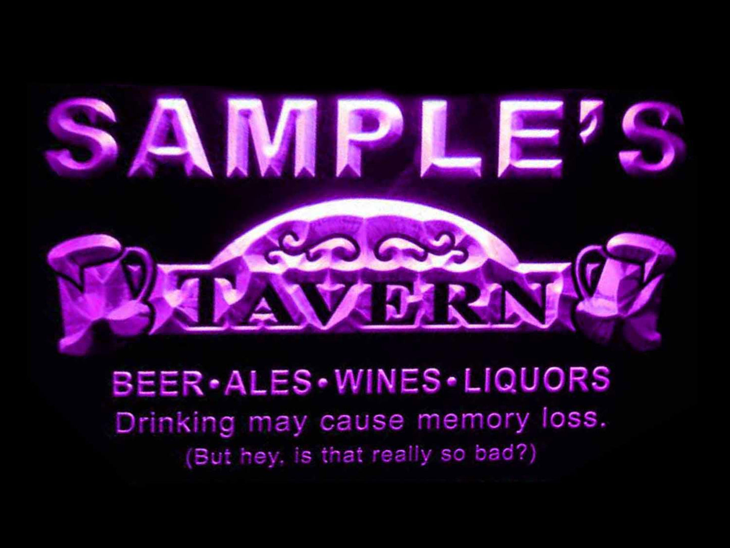 Personalized Tavern Man Cave Bar Beer Neon Light LED Neon Sign st4-px-tm