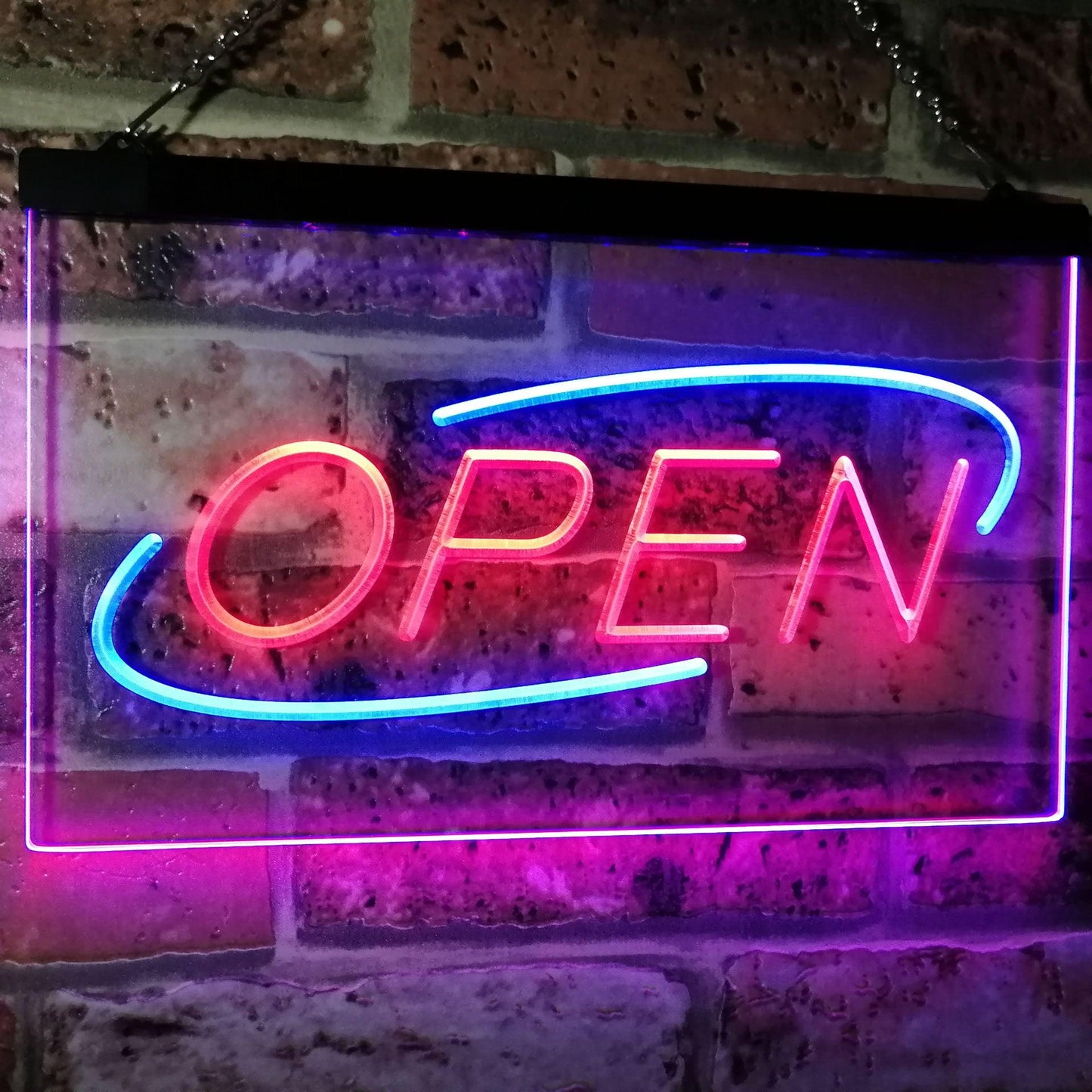 Open LED Neon Sign Dual-color LED Neon Sign st6-i2002